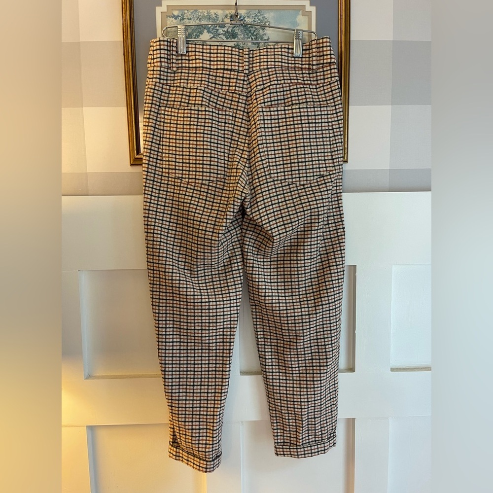 Margaux‎ Designer Checkered Chinos Size 2 - Picture 6 of 7